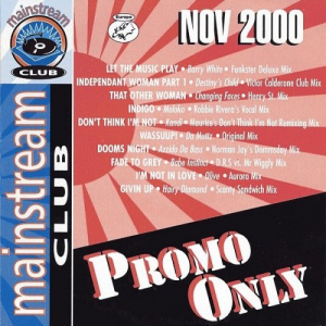 Promo Only Mainstream Club: November 2000