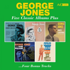 Five Classic Albums Plus (Grand Ole Opry's New Star / George Jones Sings / Sings White Lightning and Other Favorites / Salutes Hank Williams / Sings Bob Wills) (Digitally Remastered)