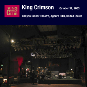 2003-10-31 Canyon Dinner Theatre, Agora Hills, California