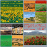 Claudio Colombo - Domenico Scarlatti: Complete Piano Sonatas in 10 Volumes, Vol. 1-10 '2013