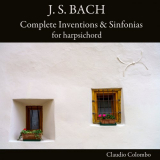 Claudio Colombo - J.S. Bach: Complete Inventions & Sinfonias for Harpsichord '2023