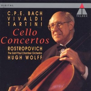 Cpe Bach, Vivaldi, Tartini: Cello Concertos