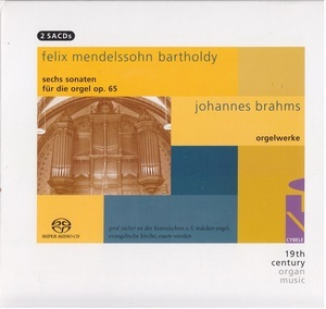 Mendelssohn, Brahms: Organ Works (Gerd Zacher)