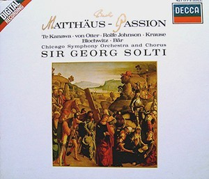 St. Matthew Passion Bwv 244, Disc 3