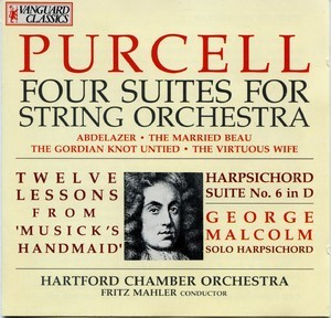 Four Suites For String Orchestra - The Chamber Orchestra Of Hartford, Mahler (1958 Vc 1996))