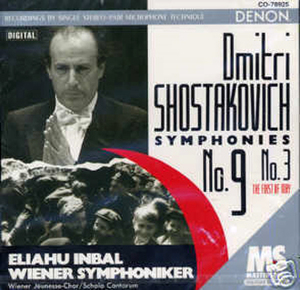 Symphonies 9 & 3 - Wiener Symphoniker - Inbal
