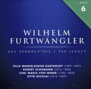 The Legacy, Box 6: Mendelssohn, Schumann, Weber, Nicolai