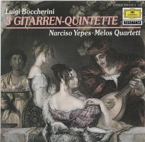 Yepes, Melos Quartett - 3 Gitarren-Quintette