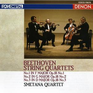 Beethoven: String Quartets, Op.18, Nos.1-3