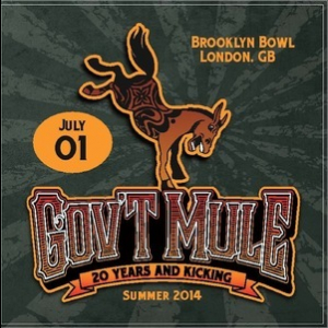 2014-07-01 - Brooklyn Bowl, London, Uk