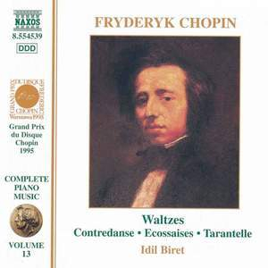 Fryderyk Chopin - Complete Piano Music - Waltzes - CD 13