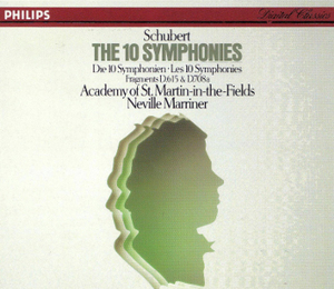 Schubert - The 10 Symphonies - Neville Marriner & ASMF (1984 Philips)(CD5)