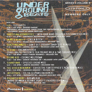 Underground Beats (Series 3 Volume 9)