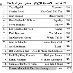 Ecm World. Best Pieces Vol.#23. Compilation By Sk