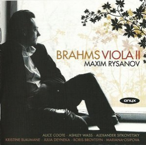 Brahms: Works for Viola, Vol. 2
