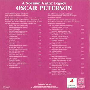 Songbooks Etcetera (disc 1- Plays Cole Porter & Duke Ellington)