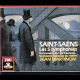 Jean Martinon - Saint-saлns - The 5 Symphonies - Martinon '1975