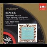 Otto Klemperer - Brahms: Symphonies Nos. 1-4; 'Haydn' Variations; Alto Rhapsody; Overtures '2004