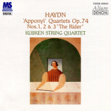 Franz Joseph Haydn - 'apponyi' Quartets Op.74 Nos.1, 2 & 3 'the Rider' '2000