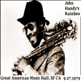 John Handy's Rainbow - Great American Music Hall '1979