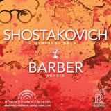 Dmitri Shostakovich  &  Samuel Barber - Symphony No. 5 / Adagio (PSO & Manfred Honeck) [Hi-Res] '2017