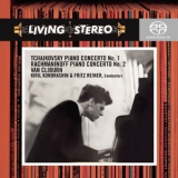 Pyotr Ilyich Tchaikovsky & Sergei Vasilyevich Rachmaninoff - Piano Concerto No. 1 & 2 ( Van Cliburn, Kiril Kondrashin, Fritz Reiner) '1958/1962