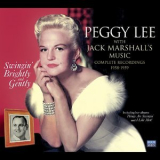 Jack Marshall - Peggy Lee with Jack Marshall's Music. Swingin' Brightly & Gently. Complete Recordings 1958-1959 '2016