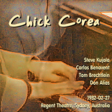 Chick Corea - 1982-02-27, Regent Theatre, Sydney, Australia '1982