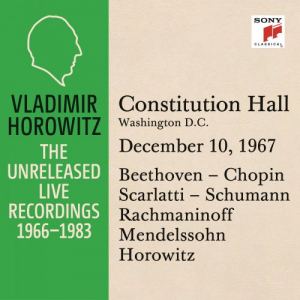 Vladimir Horowitz in Recital at Constitution Hall, Washington D.C., December 10, 1967