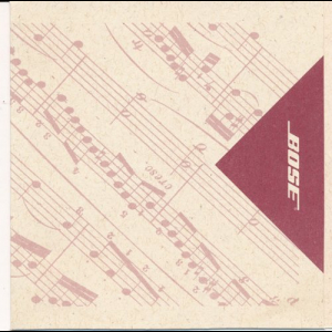 Bose-Acoustic Wave Music System Demonstration CD