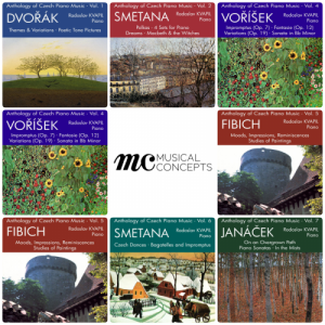 Anthology of Czech Piano Music Vol. 1-8
