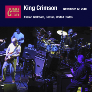 2003-11-12 Avalon Ballroom, Boston, Massachusetts