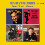 Marty Robbins - Four Classic Albums (Marty Robbins / Gunfighter Ballads and Trail Songs / More Gunfighter Ballads and Trail Songs / Just a Little Sentimental) '2018