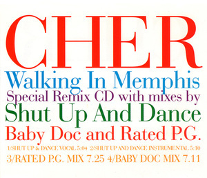 Walking In Memphis (Special Remix CD)