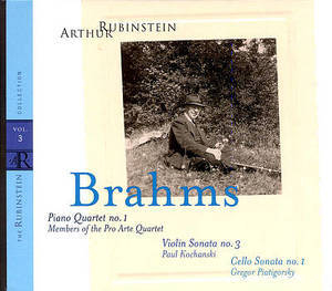 Rubinstein Collection Vol.03 Brahms Chamber Works