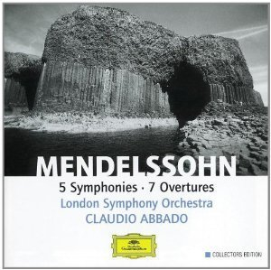 Mendelssohn: Sym 1-5 And 7 Overtures; Abbado/lso Cd 1