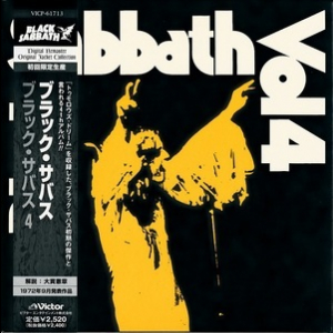 Black Sabbath Vol 4