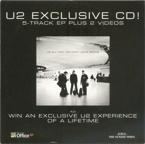U2 Exclusive CD!