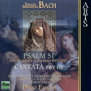 Bach - Salmo 51, Cantate Bwv 170, 198, 106, 196,  53 - (cd 1)