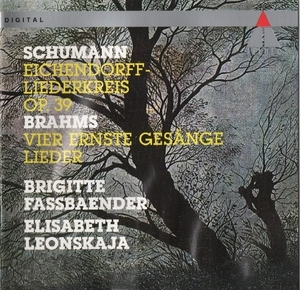 Robert Schumann, Brahms - Lieder - Fassbaender