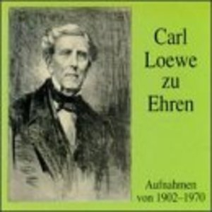 Carl Loewe Zu Ehren