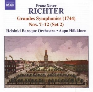 Franz Xaver Richter : Six Grandes Symphonies Nos.7-12 (set 2)