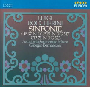 Luigi Boccherini - Sinfonie