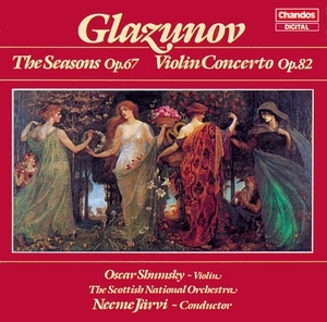 Glazunov - Seasons Op. 67; Concerto For Violin - Jarvi