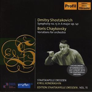 Symphony No. 15 & Theme And 8 Variations For Orchestra