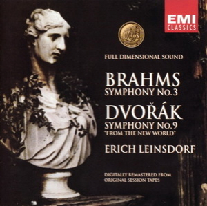 Brahms, Symphony #3. Dvorak, Symphony #9