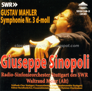 Mahler - Symphony No, 3 / Sinopoli, Stuttgart Radio Symphony Orchestra & Choi...