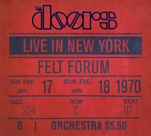 Live In New York, Felt Forum, January 17-18, 1970