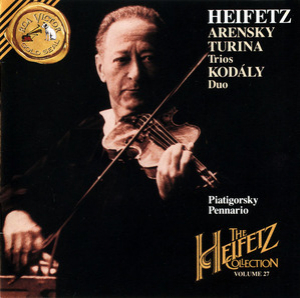 The Heifetz Collection, Vol.27: Arensky / Kodaly / Turina