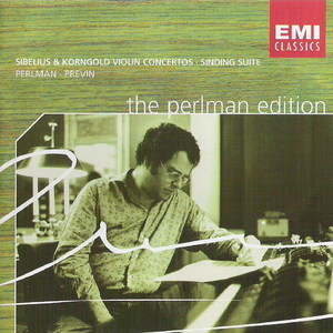 The Perlman Edition, CD 11: Sibelius, Sinding & Korngold